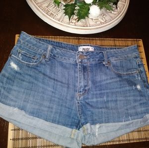 Paige Jean Shorts Size 27